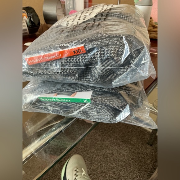 Hilary Radley Gray Houndstooth Tummy Control Pull-On Slim Pant – XL & XXL – NWT - Picture 5 of 14